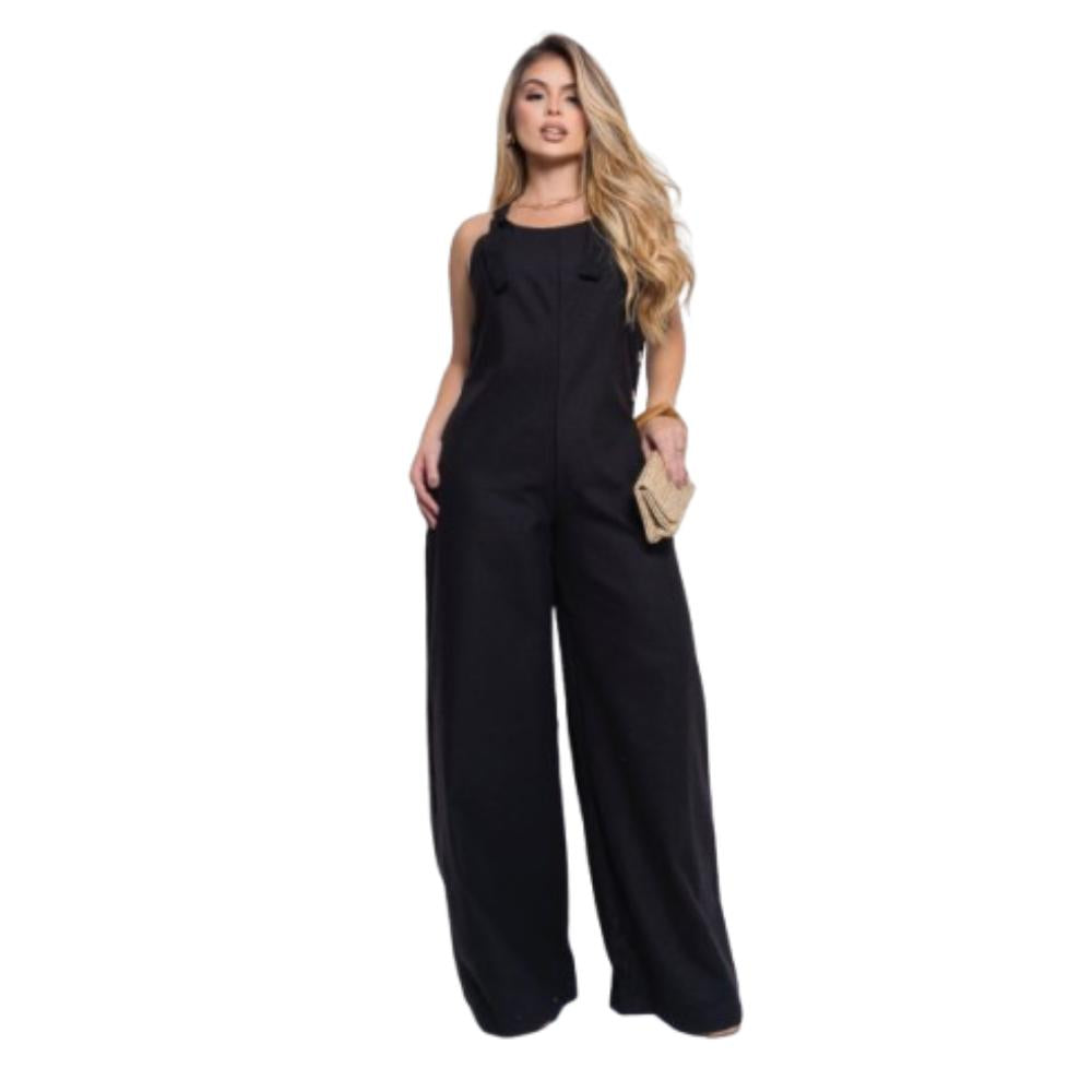 Macacão Pantalona Wide Leg em Linho com Alças Ajustáveis
Macacão Pantalona Wide Leg em Linho
Macacão Pantalona
Macacão Wide Leg