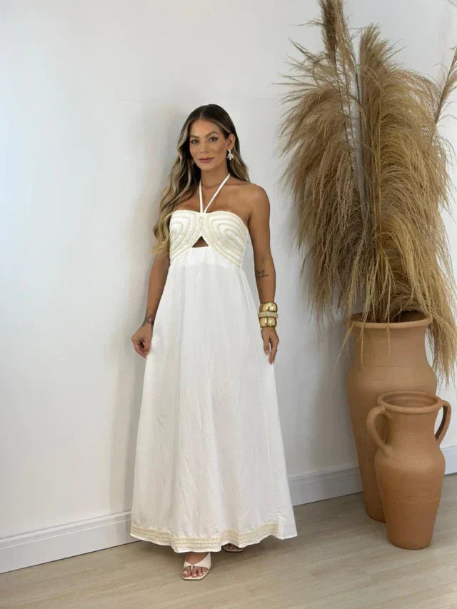 Vestido Longo com Detalhe Bordado
Vestido Longo Bordado
Vestido Bordado
Vestido Longo