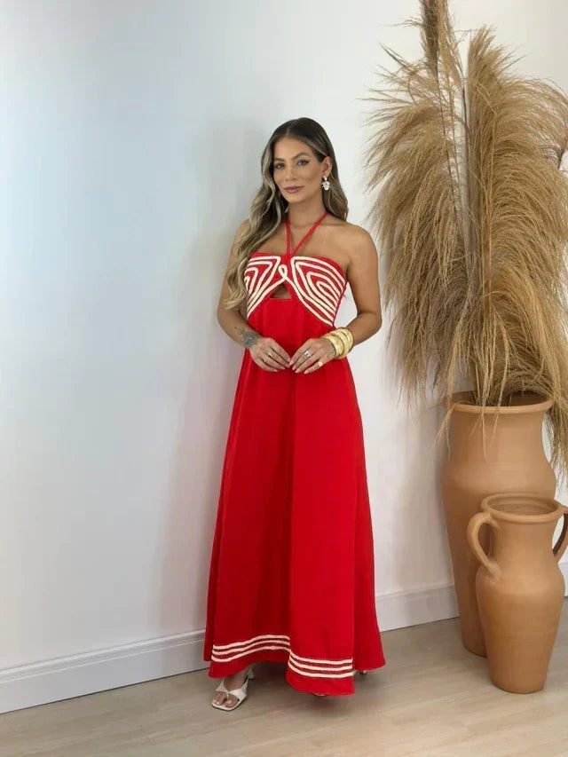 Vestido Longo com Detalhe Bordado
Vestido Longo Bordado
Vestido Bordado
Vestido Longo