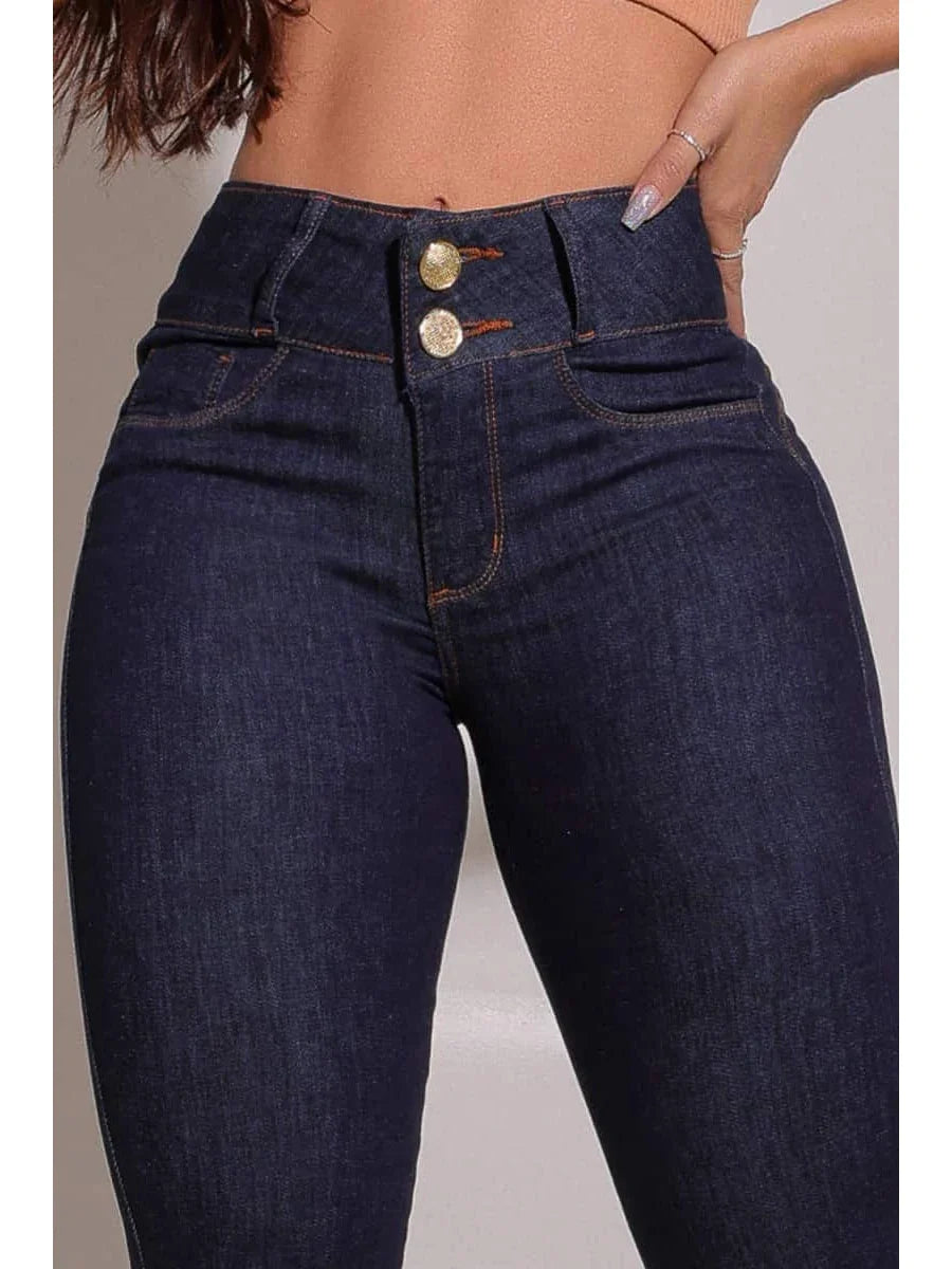 Calça Jeans Modeladora de Cós alto [Compre 1 Leve 2]